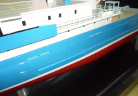 custom made model of 80m Fishing vessel